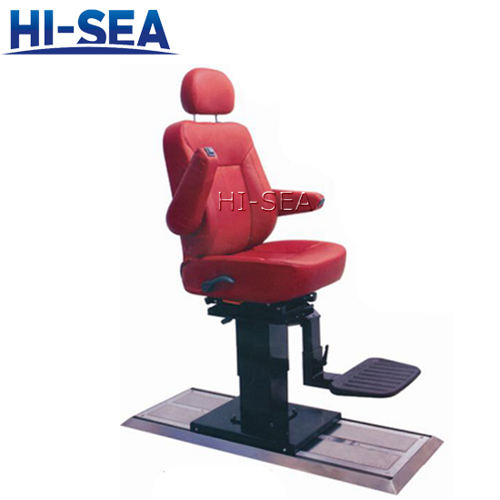 Marine Helm Chair with Base Rail